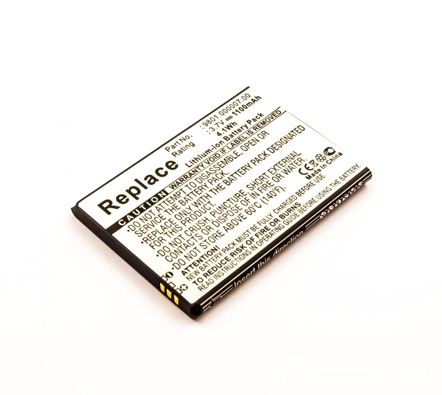 Akku kompatibel mit Blaupunkt 9801.000007.00