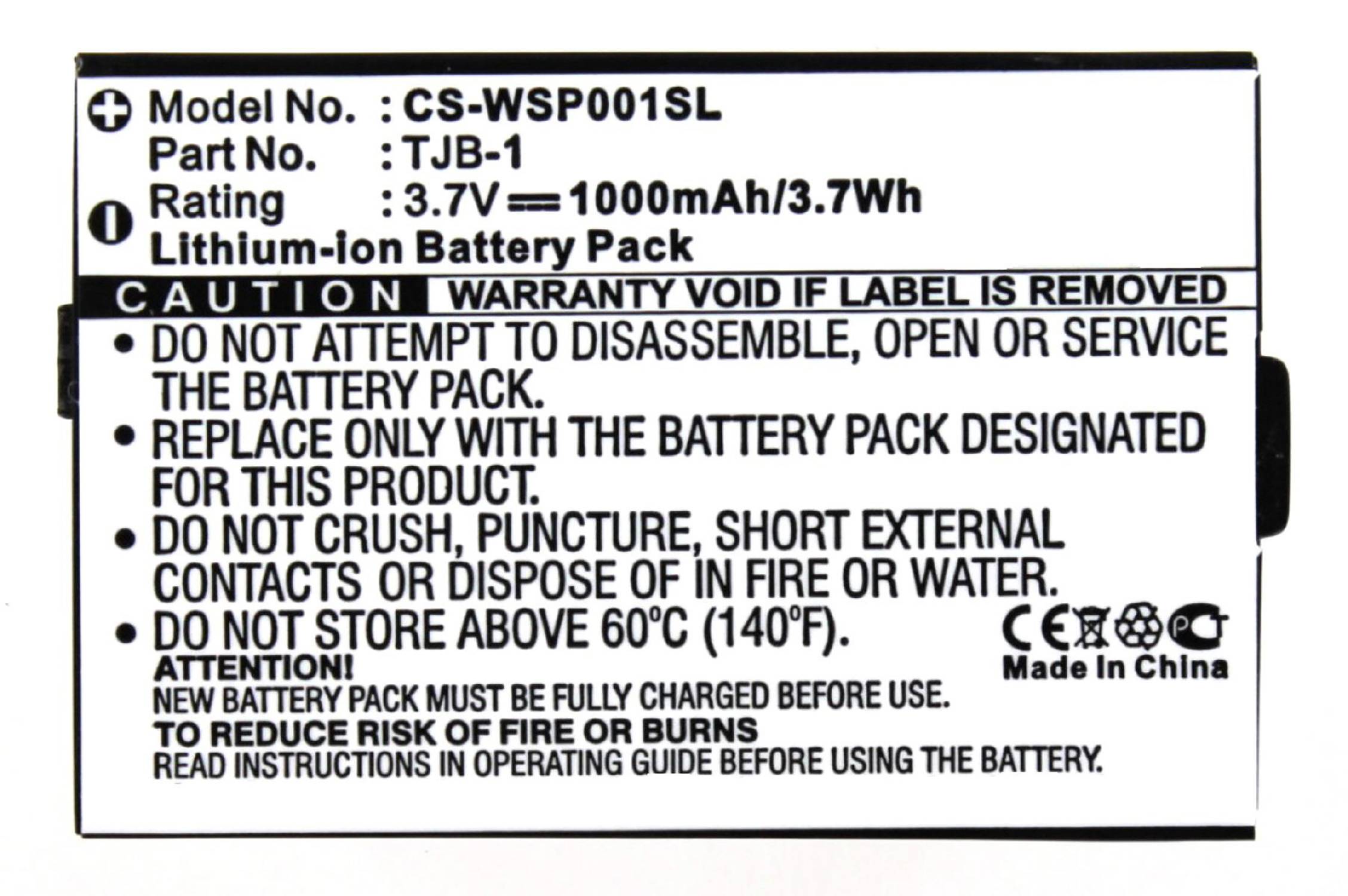 Akku kompatibel mit Swissvoice TJB-1