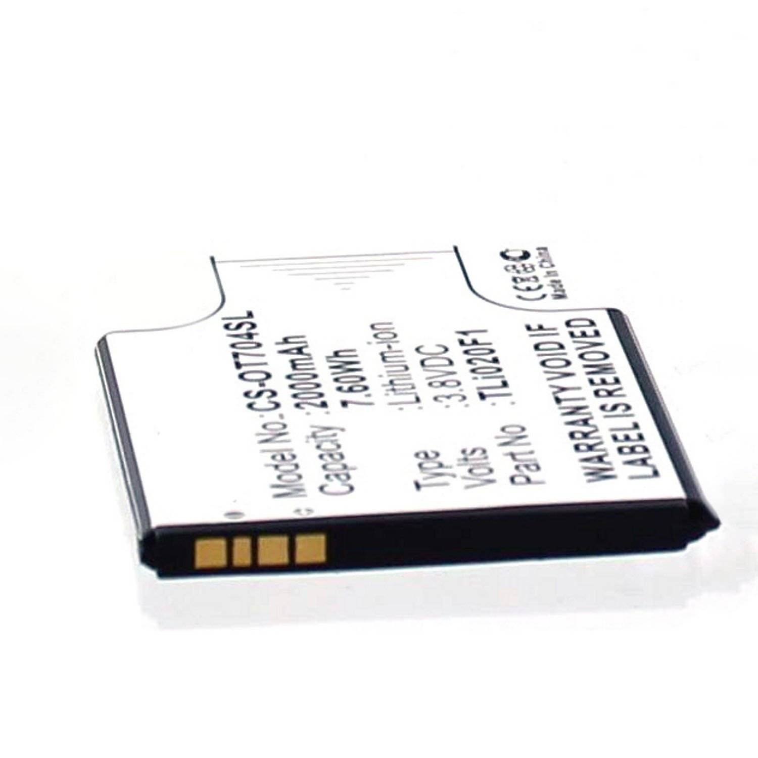 Akku kompatibel mit Alcatel TLI018B2