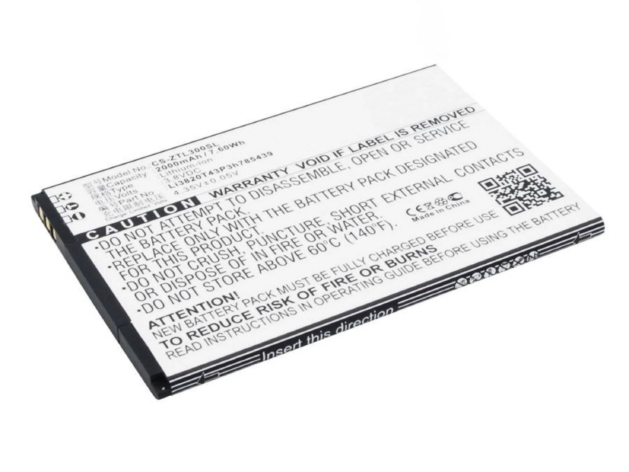 Akku kompatibel mit ZTE Li3820T43P3h785439
