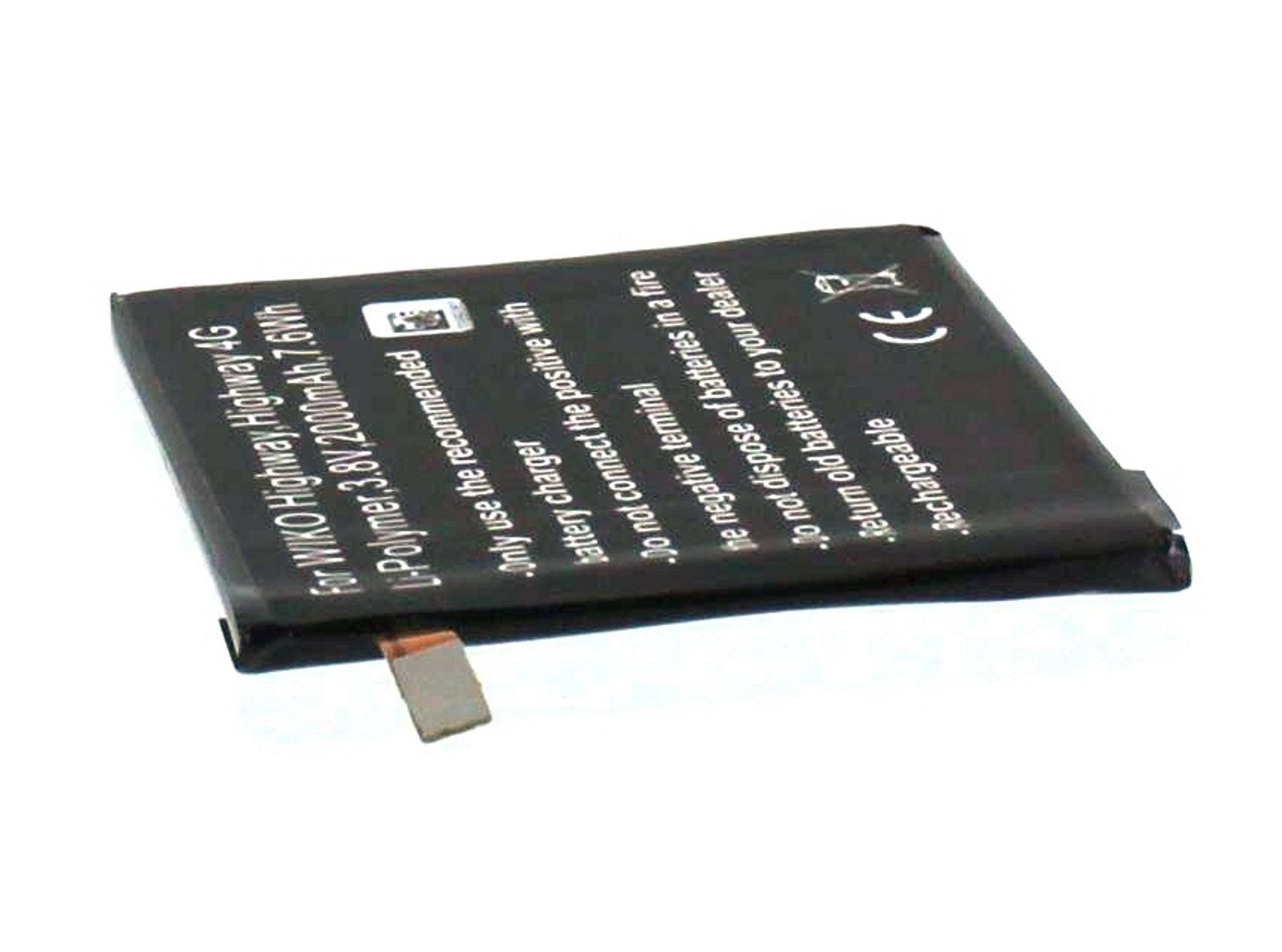 Akku kompatibel mit Wiko Highway Sings