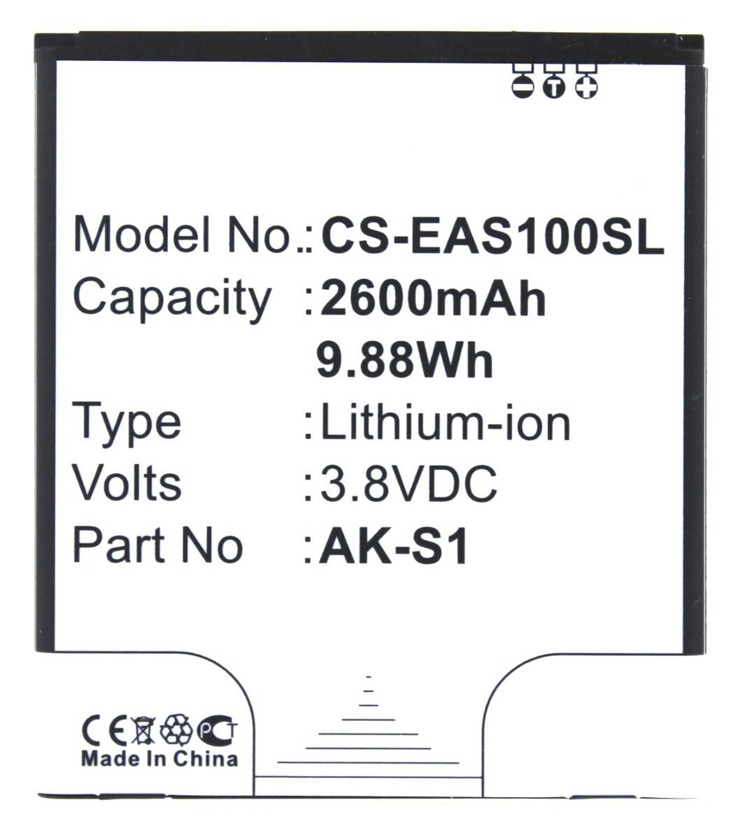 Akku kompatibel mit Emporia AK-S1