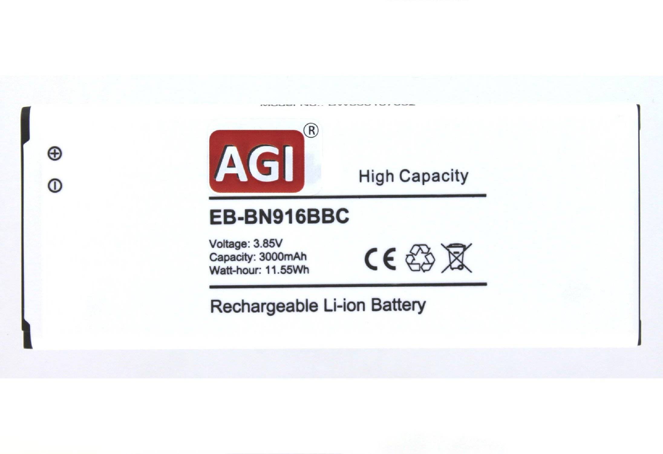 Akku kompatibel mit Samsung EB-BN916BBC