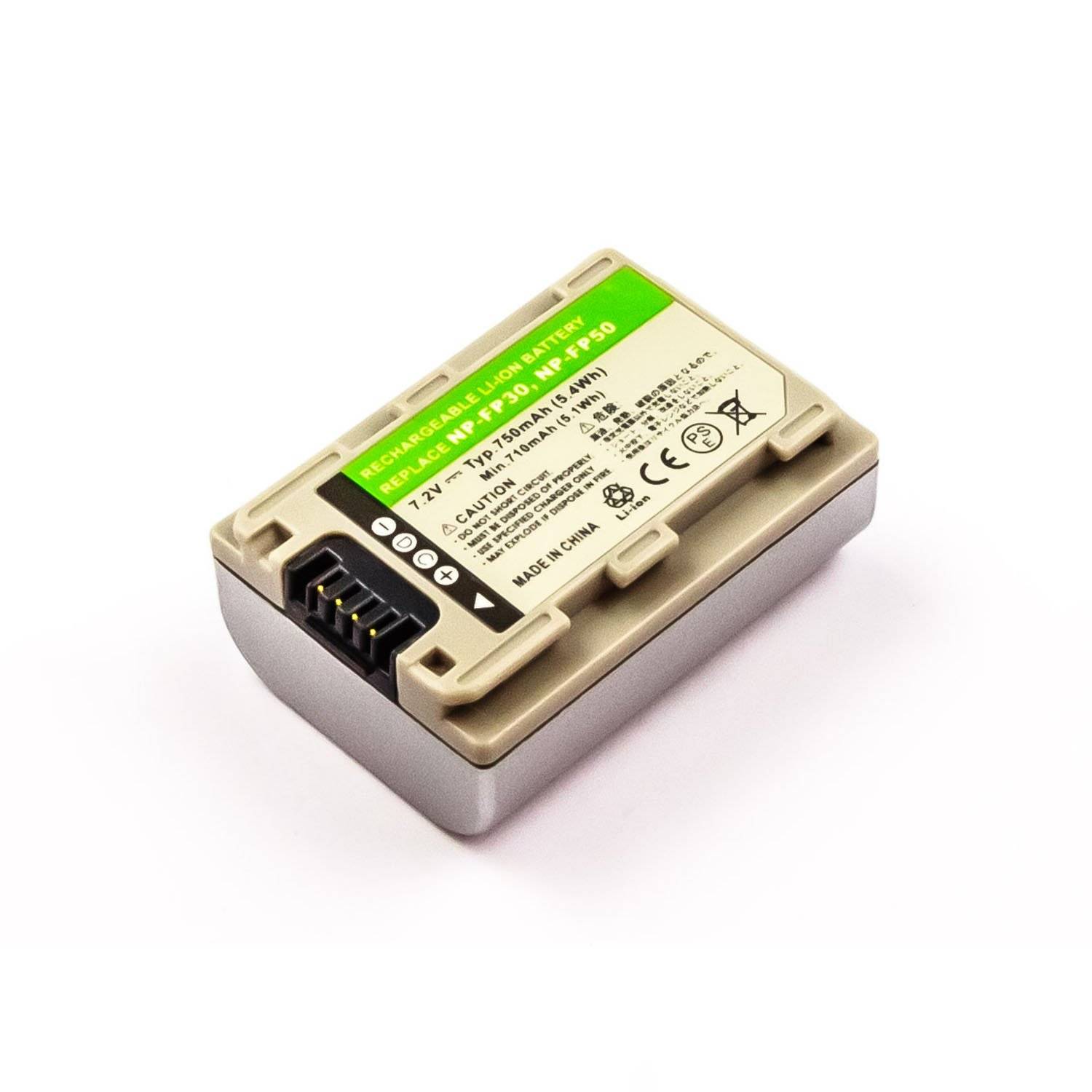 Akku kompatibel mit Sony DCR-PC1000