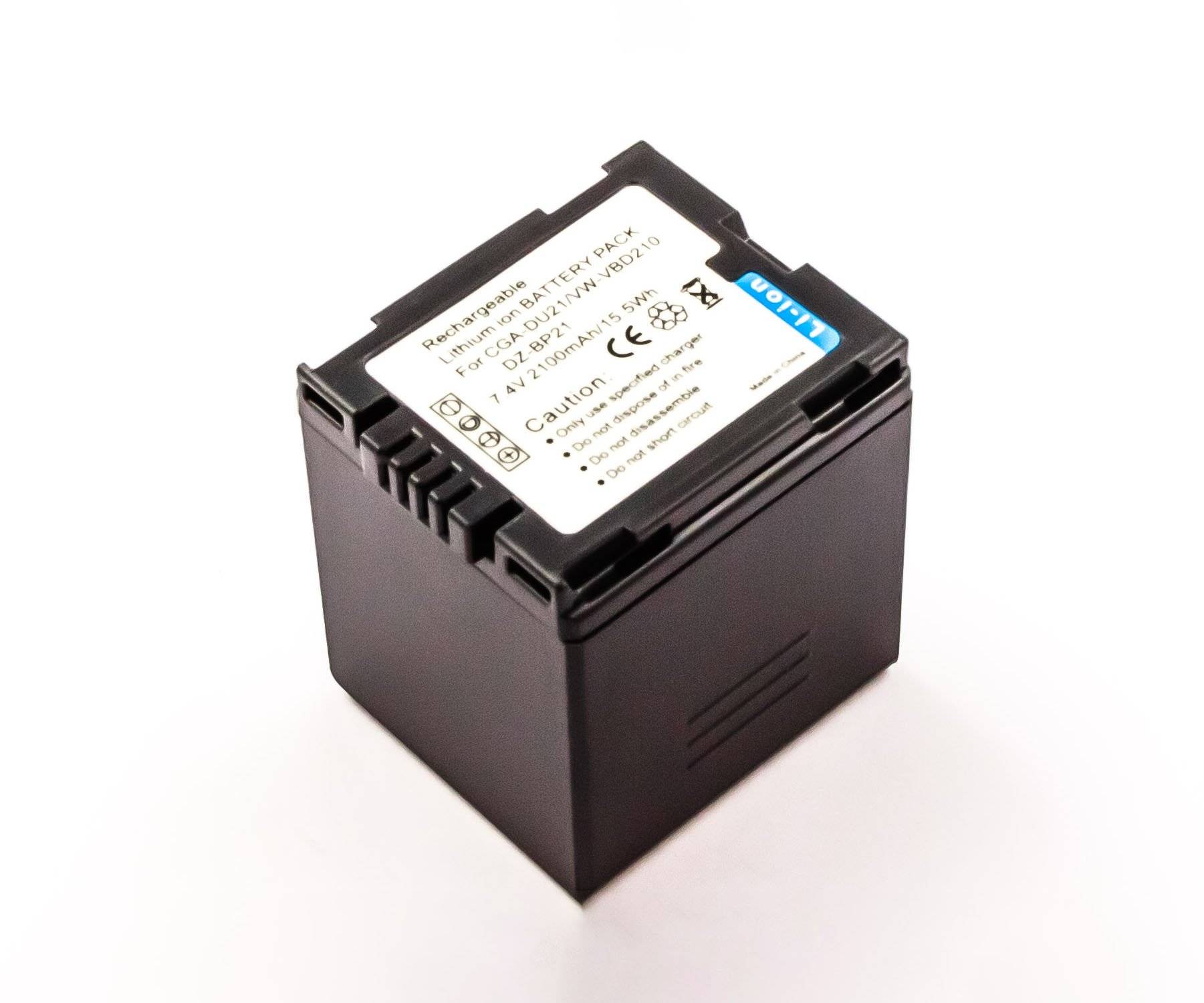 Akku kompatibel mit Panasonic CGR-DU21