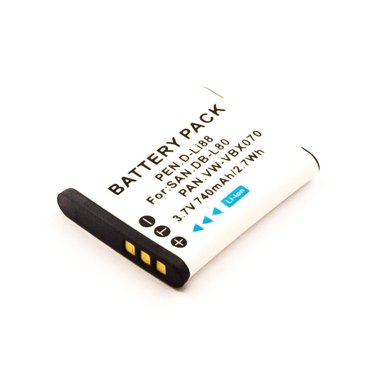 Akku kompatibel mit Panasonic VW-VBX070GK