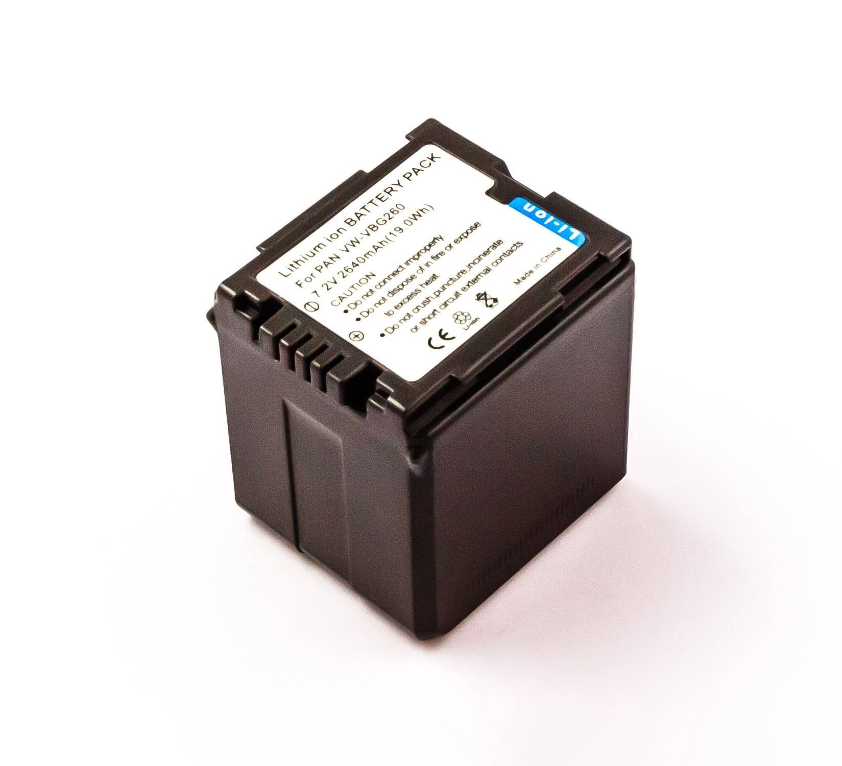 Akku kompatibel mit Panasonic HDC-DX1