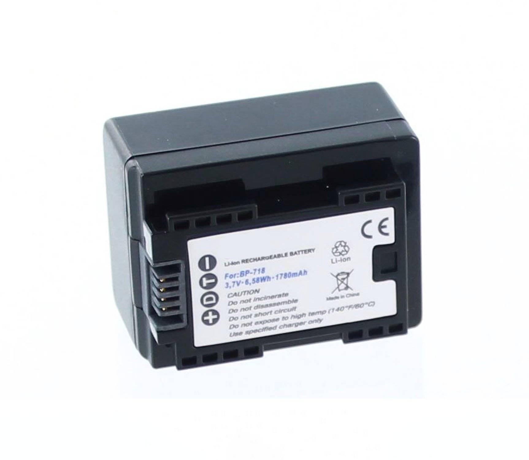 Akku kompatibel mit Canon LEGRIA HF R38