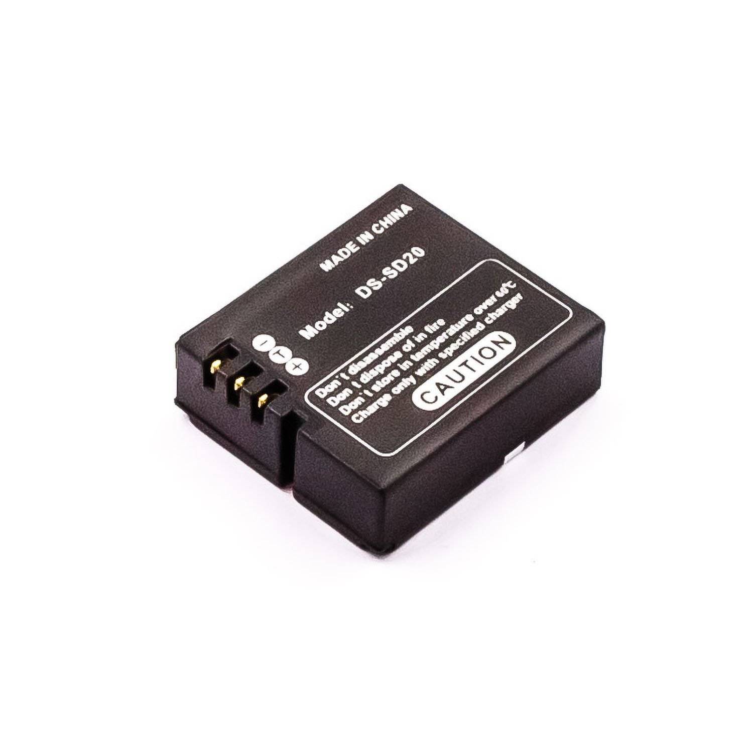 Akku kompatibel mit Hama Action-Cam HD Star 95287