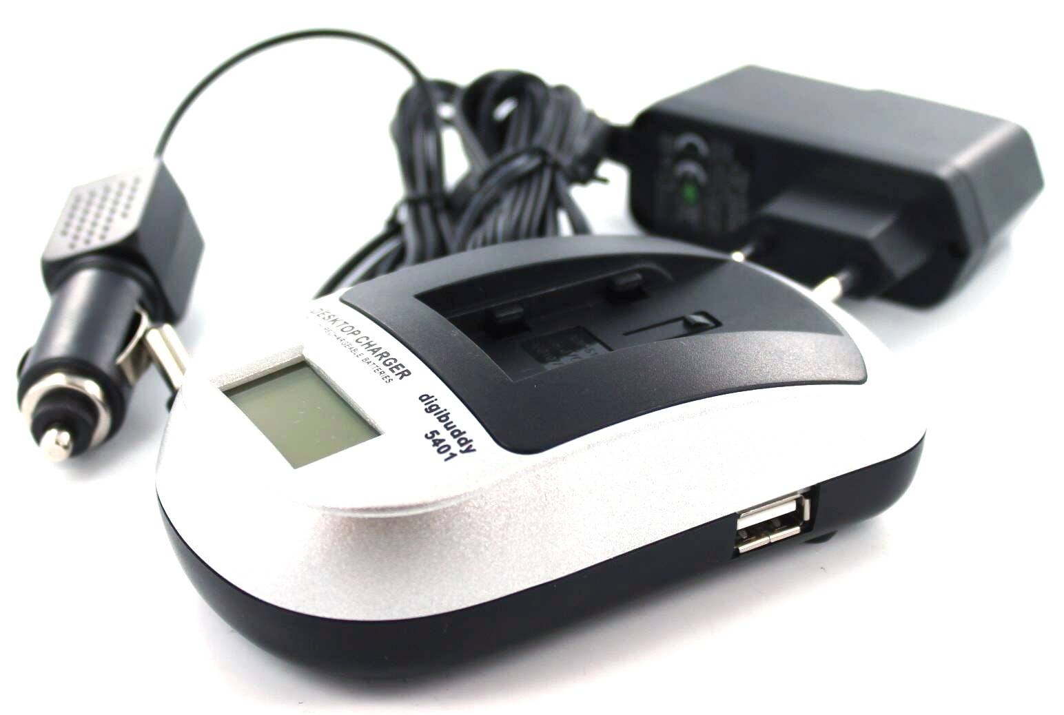 Ladegerät kompatibel mit JVC Everio GZ-HM435