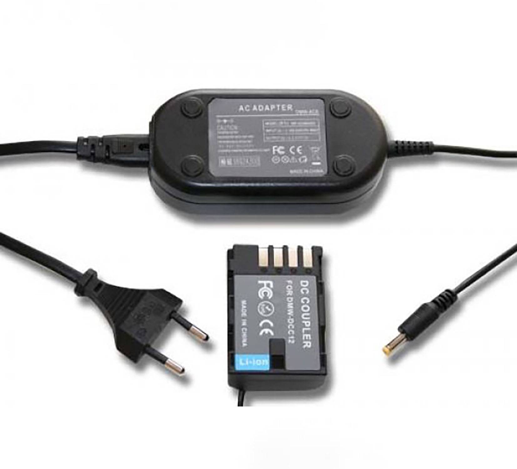 Netzteil-Kuppler kompatibel mit Panasonic DMW-BLF19