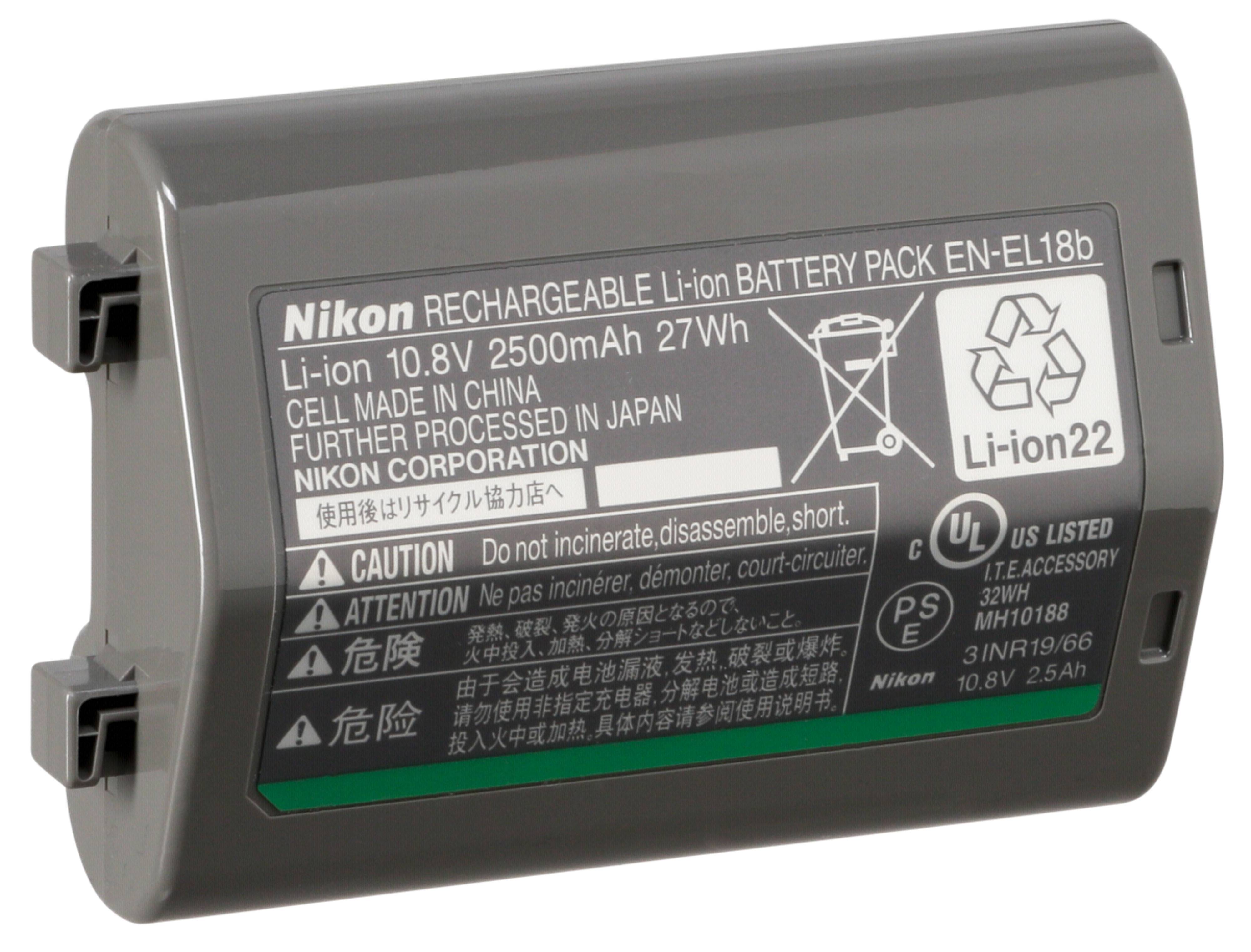 Original Akku für Nikon EN-EL18B