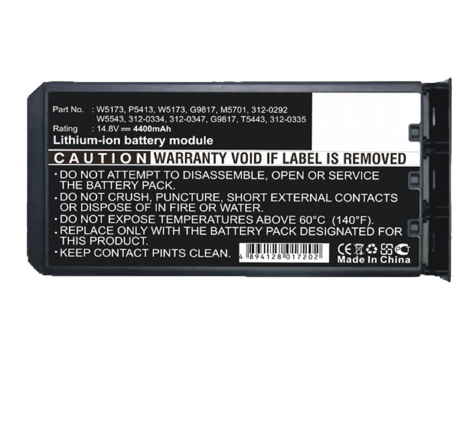Akku kompatibel mit Dell H9566