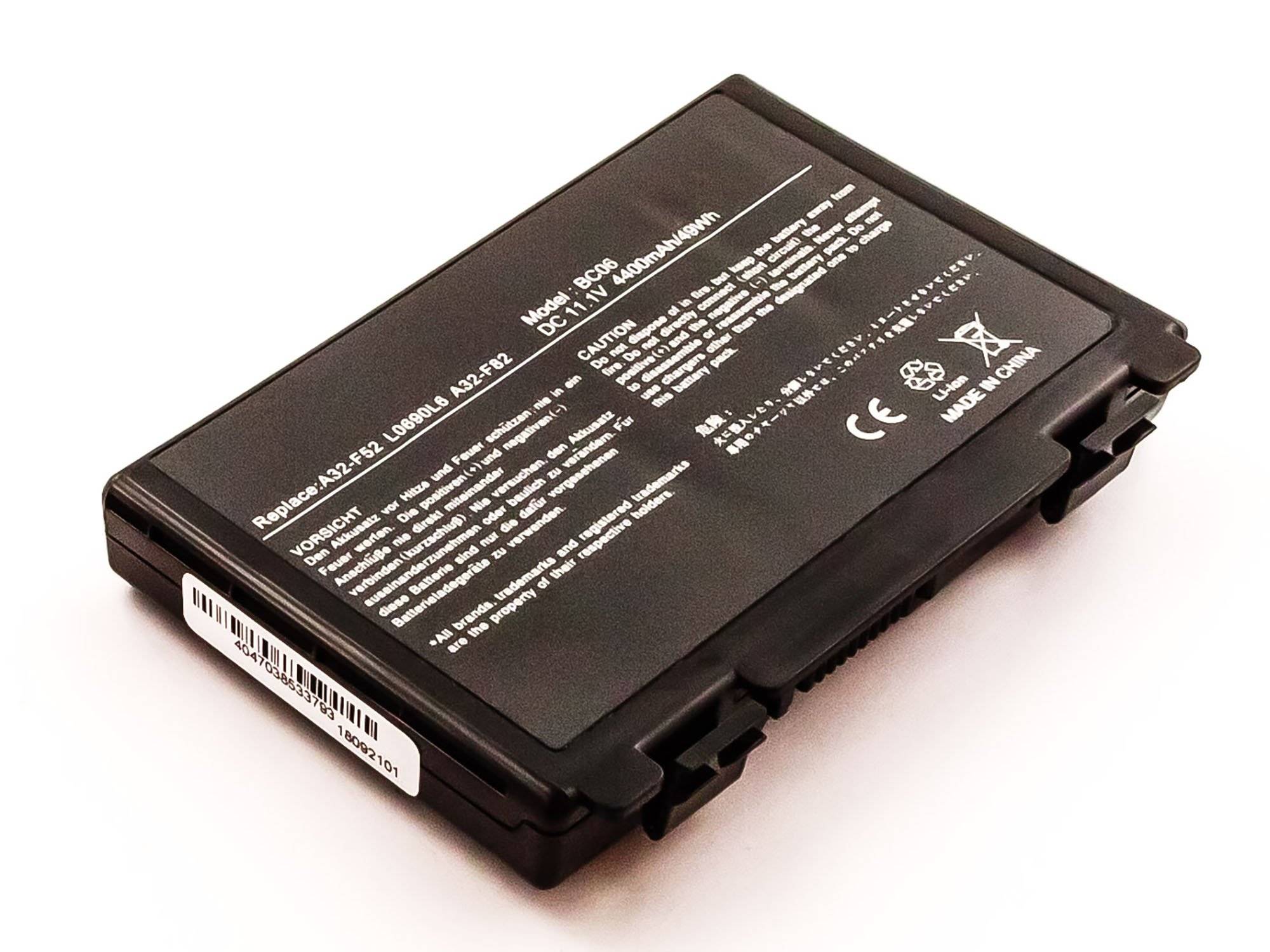 Akku kompatibel mit Asus K40