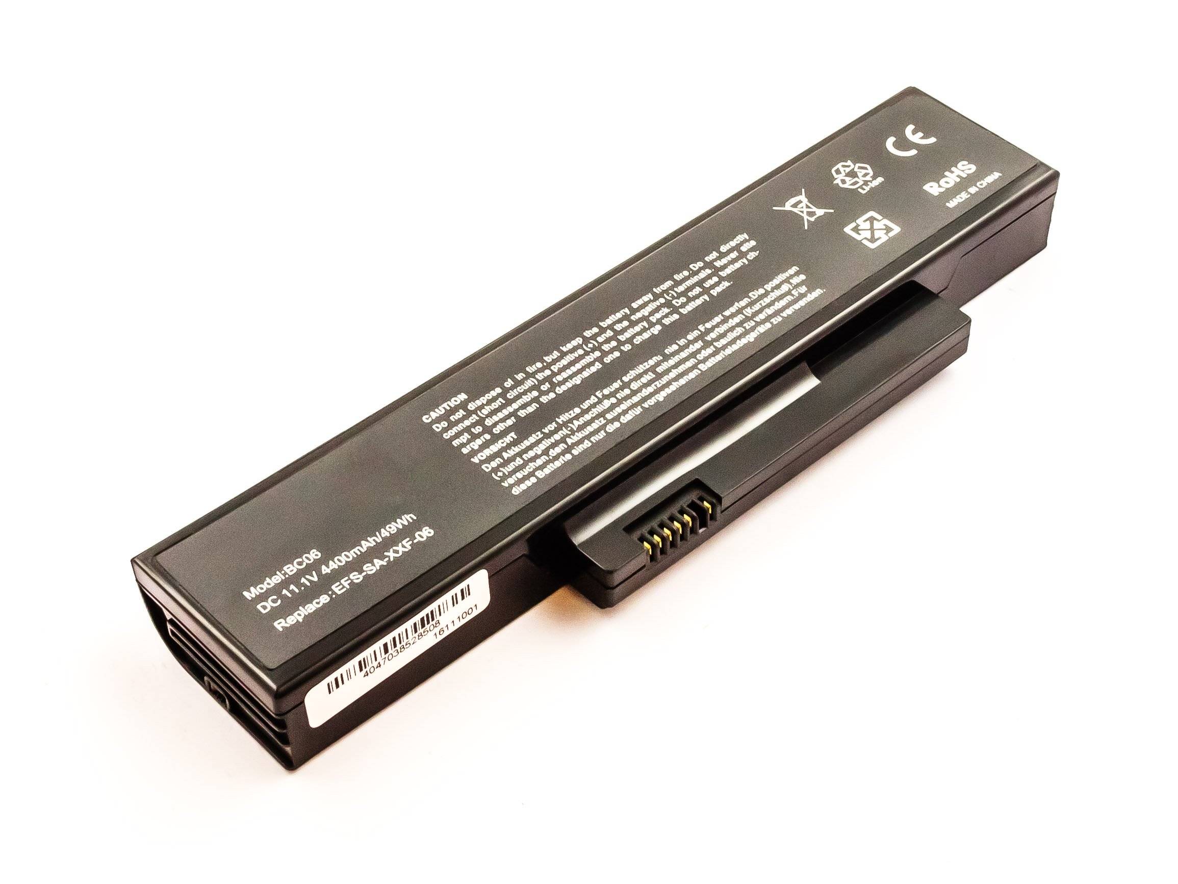 Akku kompatibel mit Fujitsu-Siemens Amilo LA1703