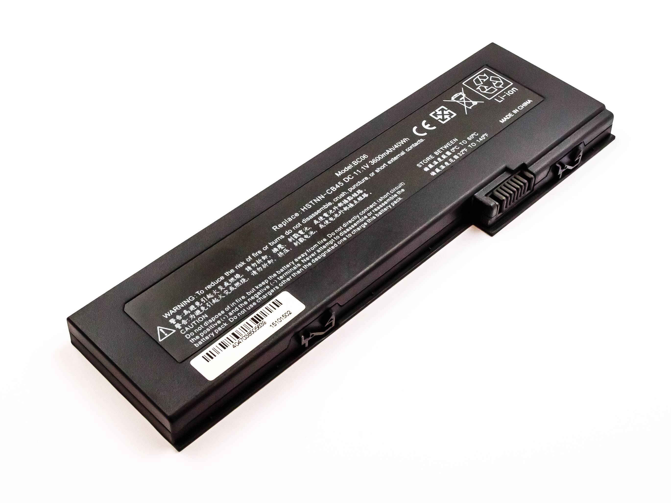 Akku kompatibel mit HP EliteBook 2740P