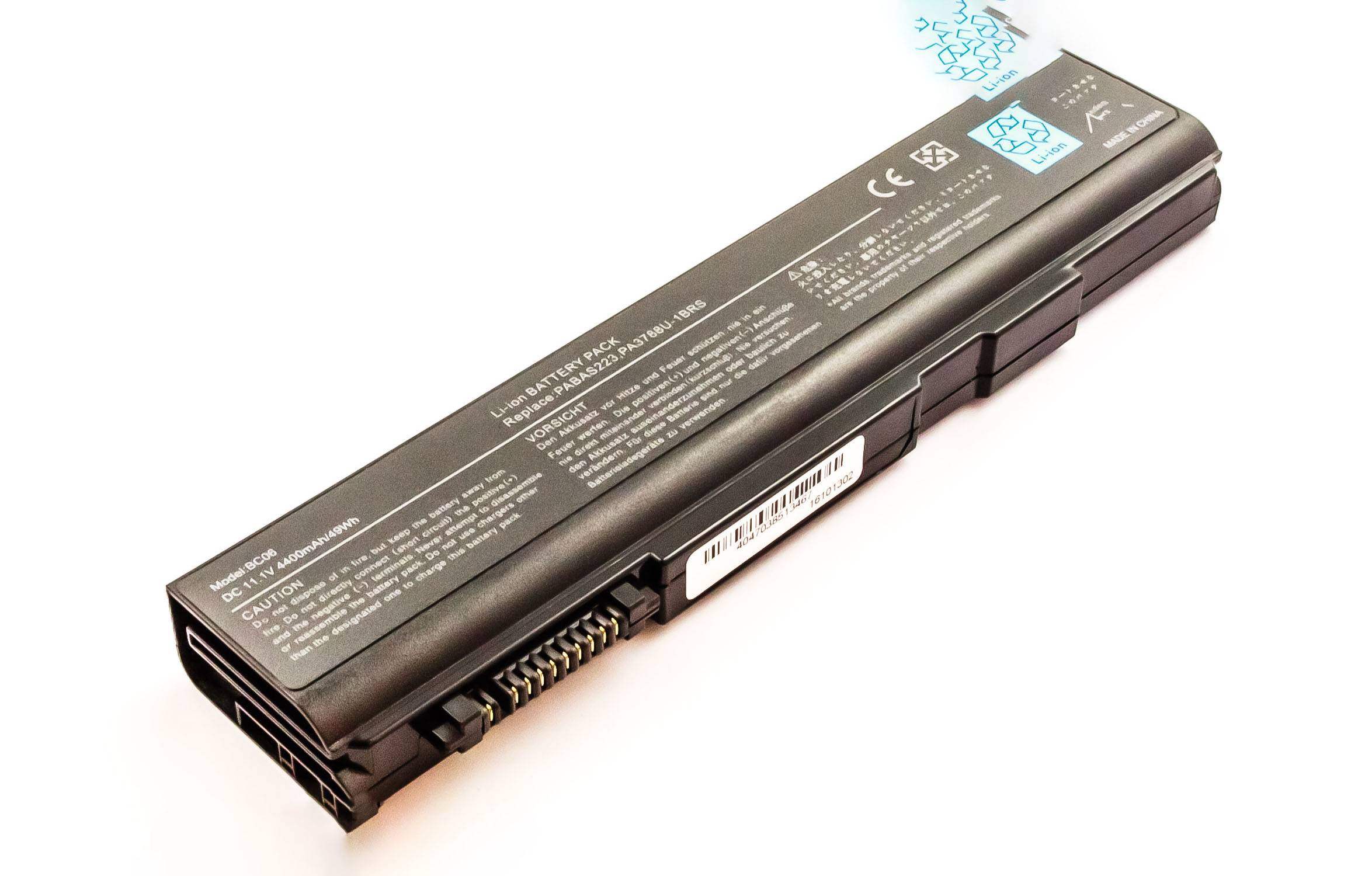 Akku kompatibel mit Toshiba Tecra A11-19M