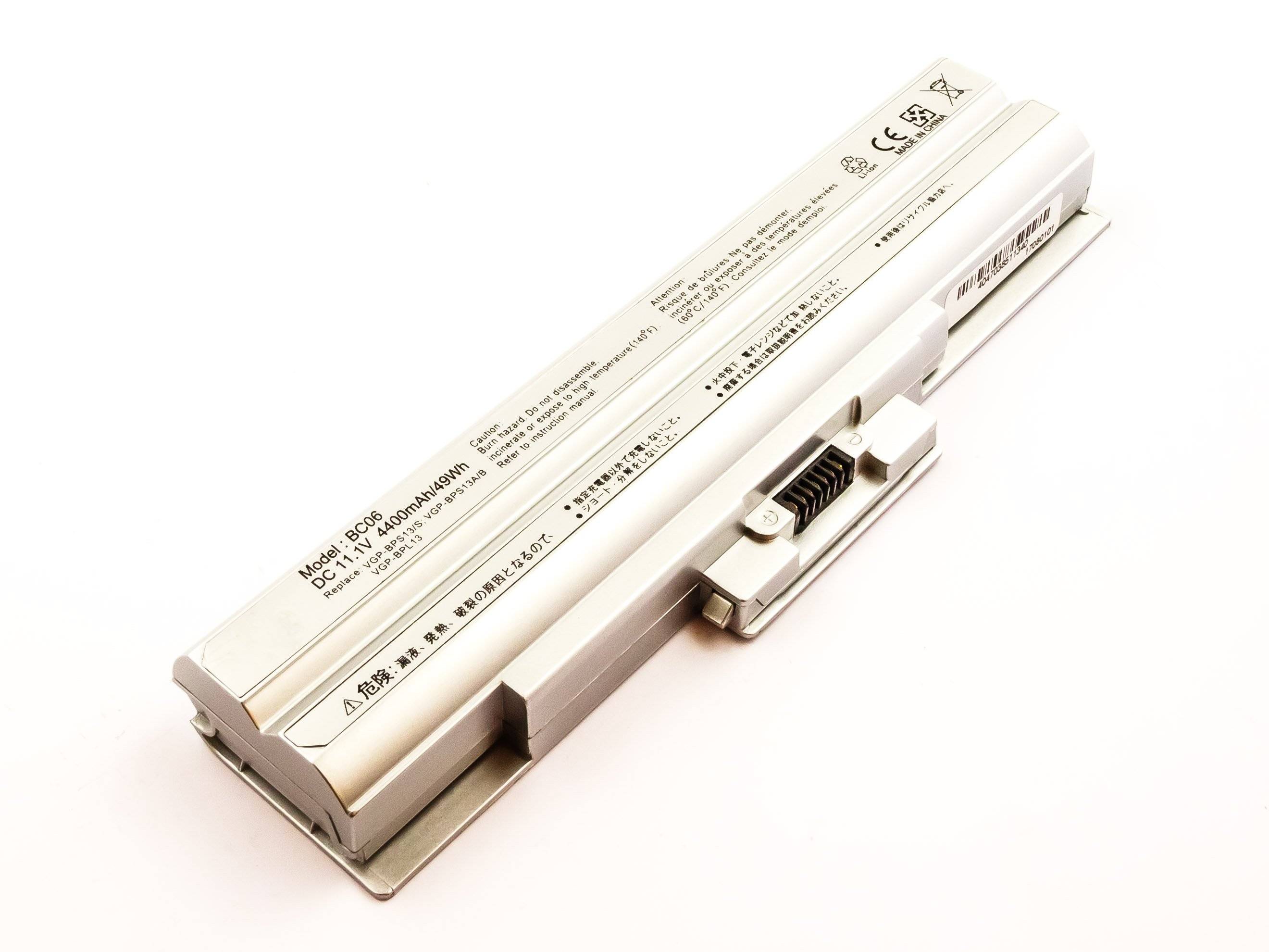 Akku kompatibel mit Sony Vaio VPC-F13Z8E