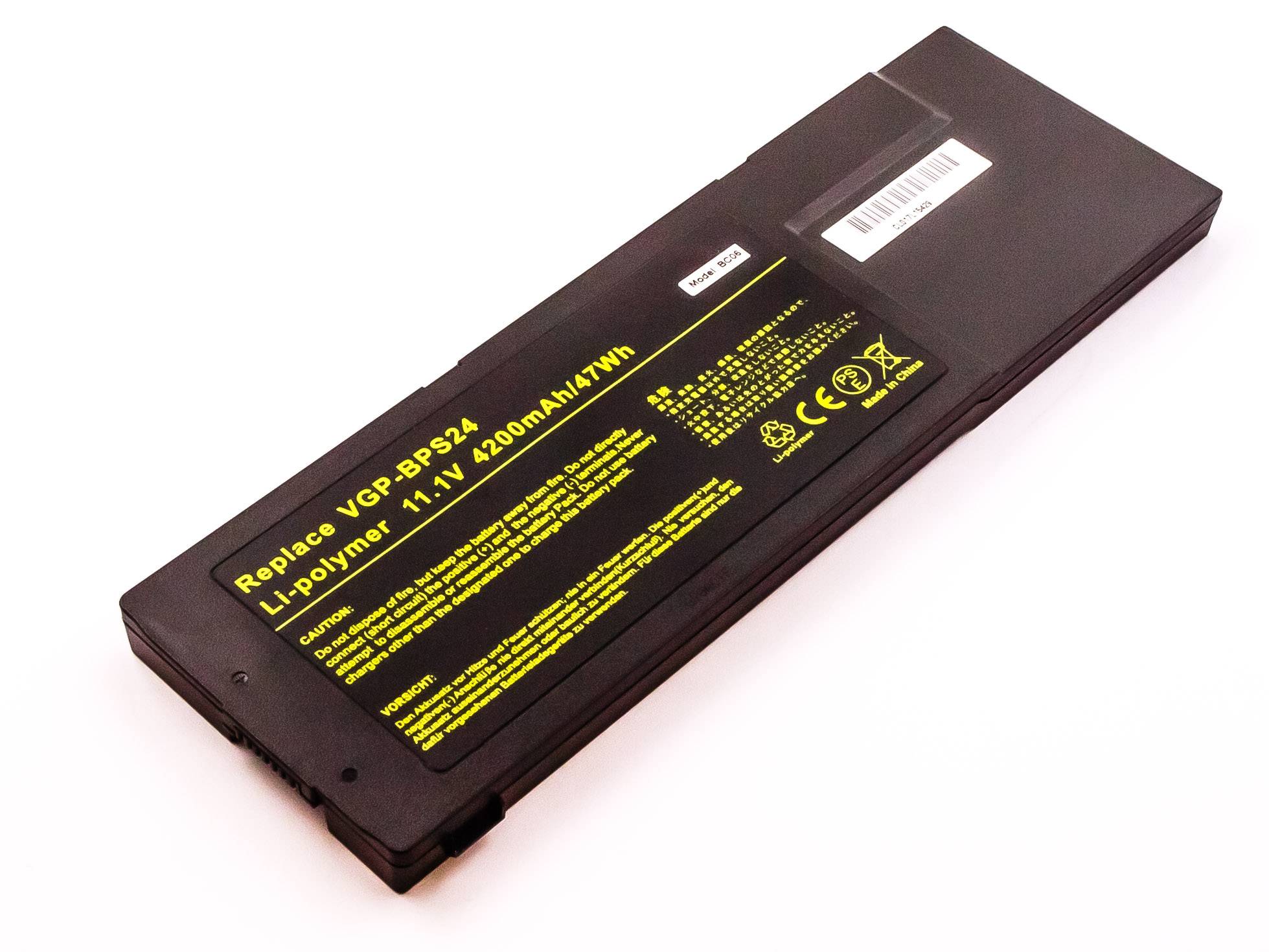 Akku kompatibel mit Sony Vaio SVS1312P9EB