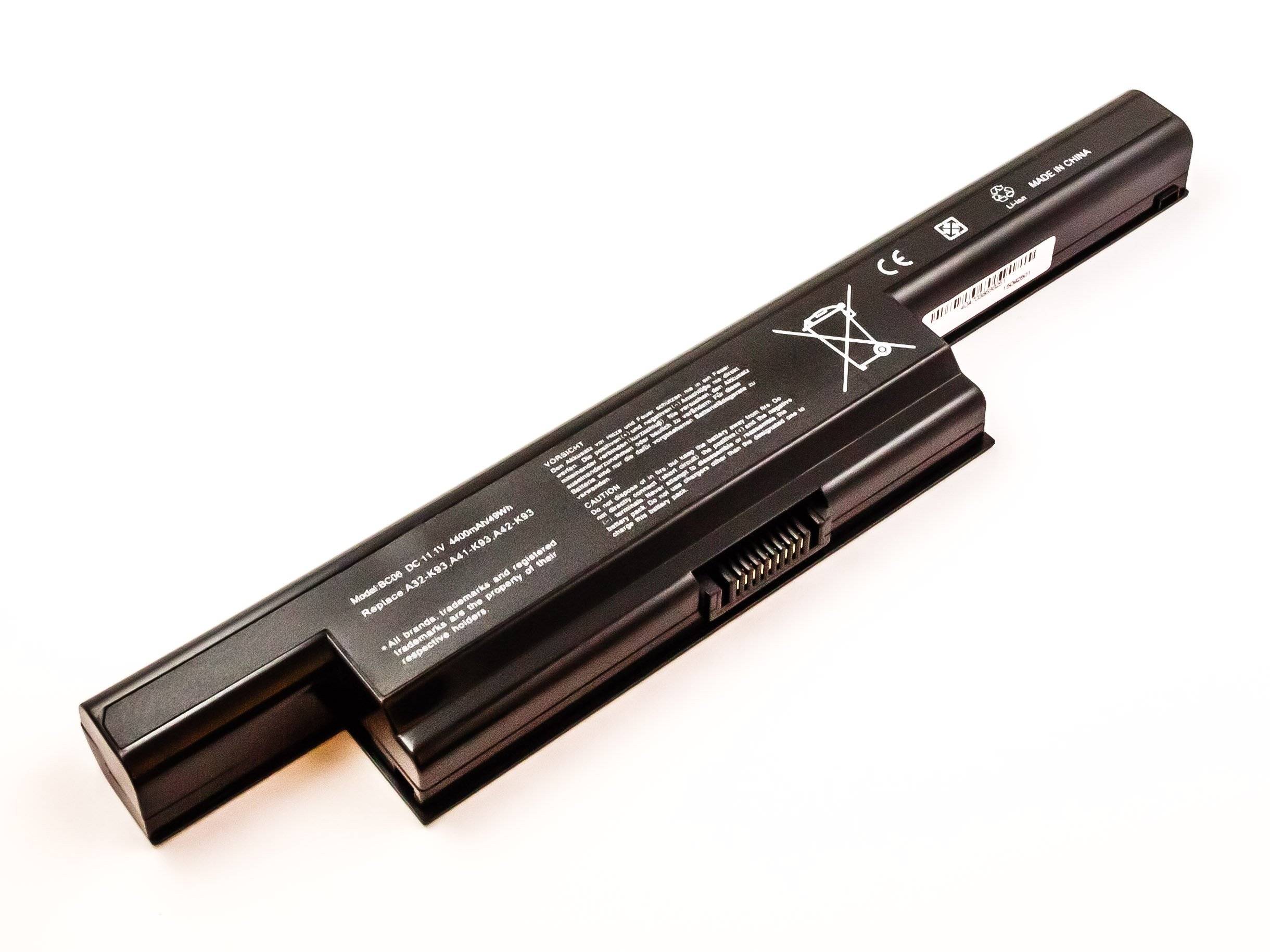 Akku kompatibel mit Asus A95VM