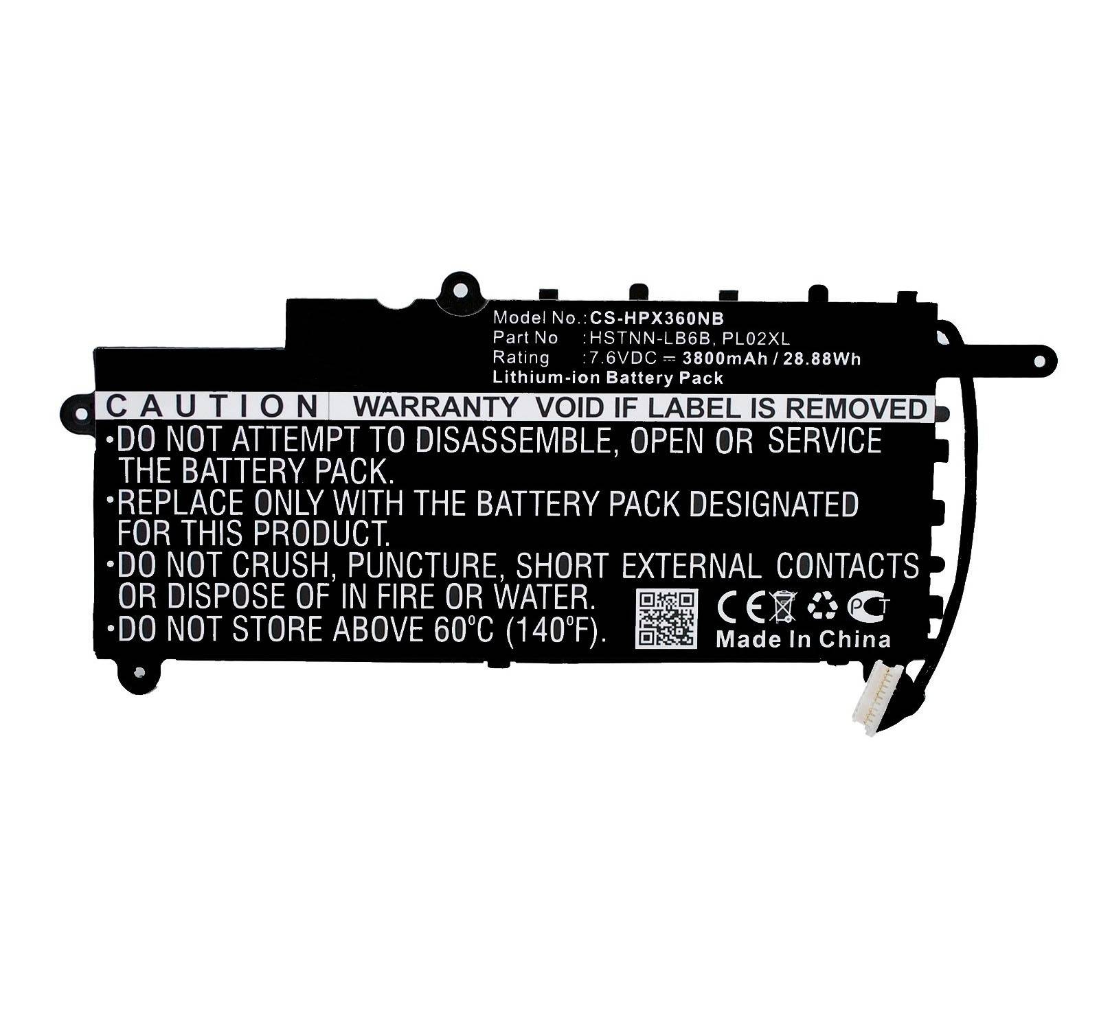 Akku kompatibel mit HP Pavilion 11-N007NS X360PC