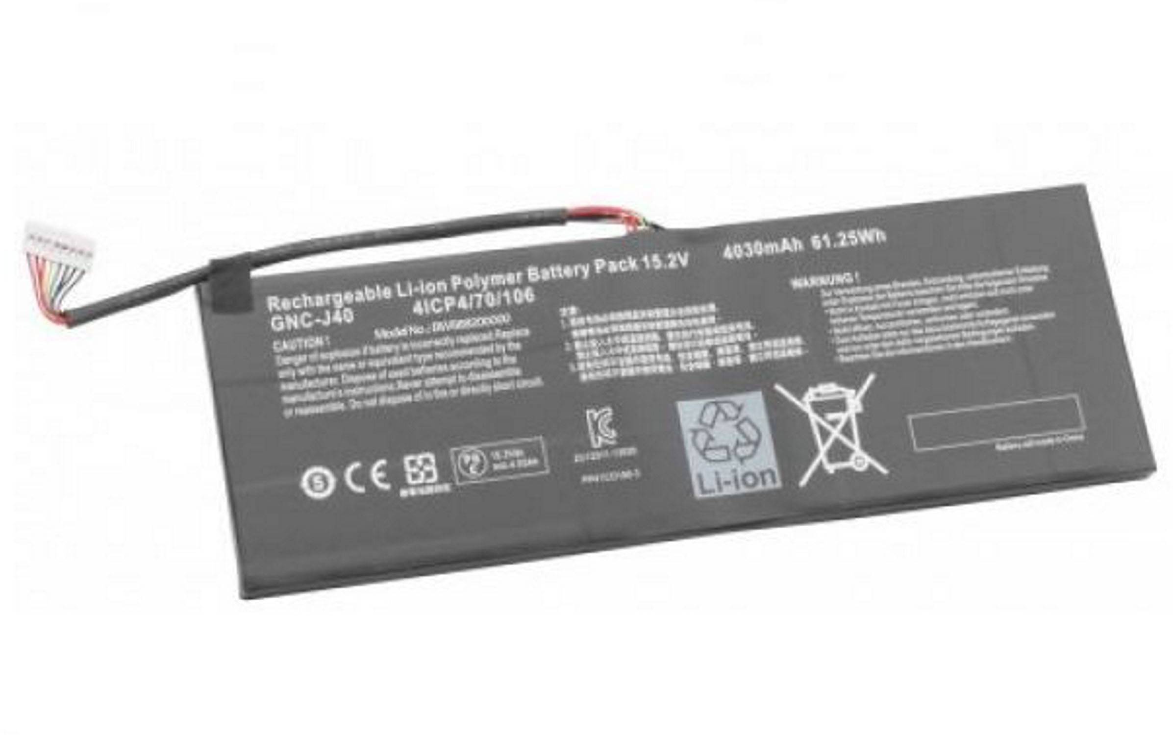 Akku kompatibel mit Gigabyte 916TA013F
