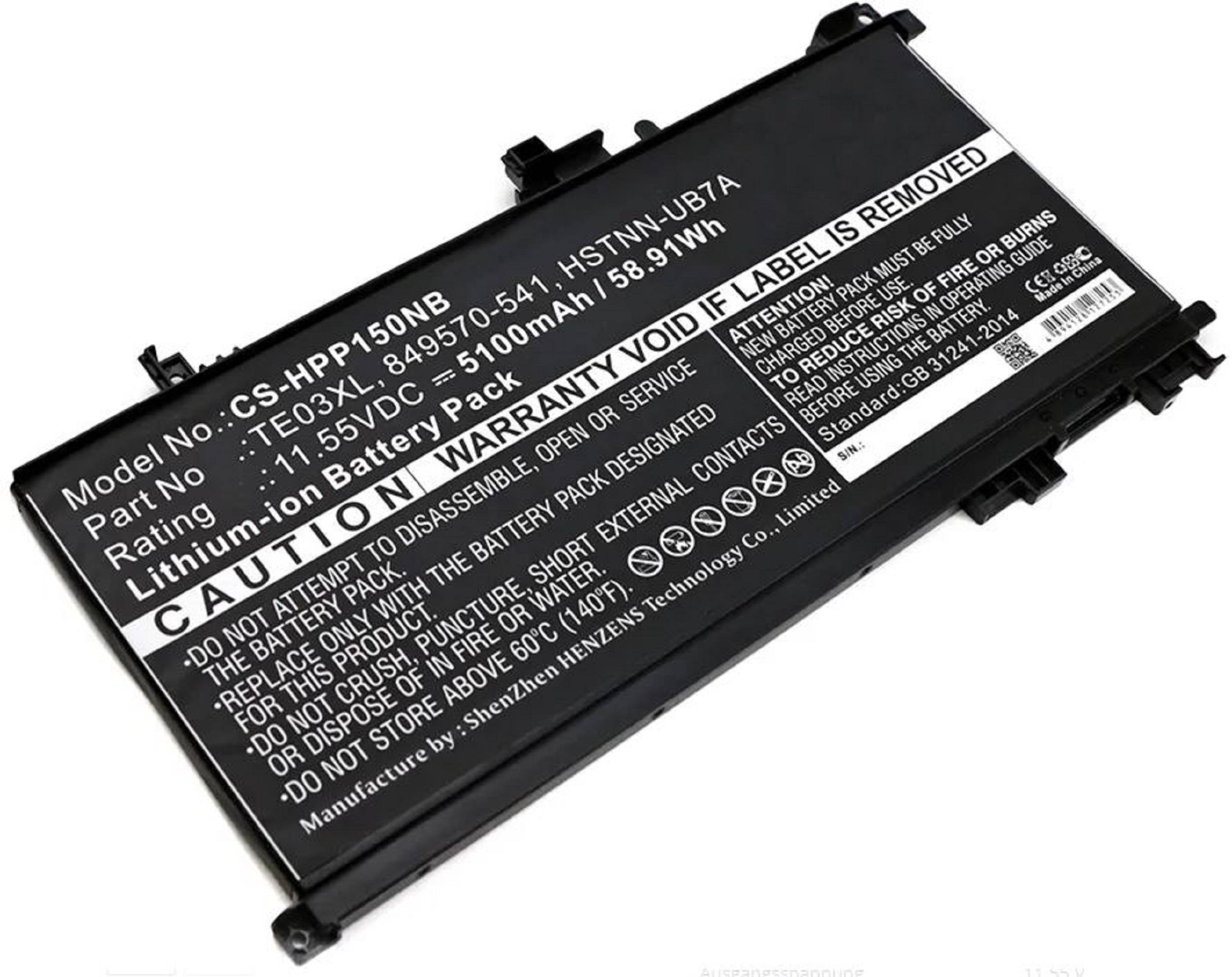 Akku kompatibel mit HP 849910-850