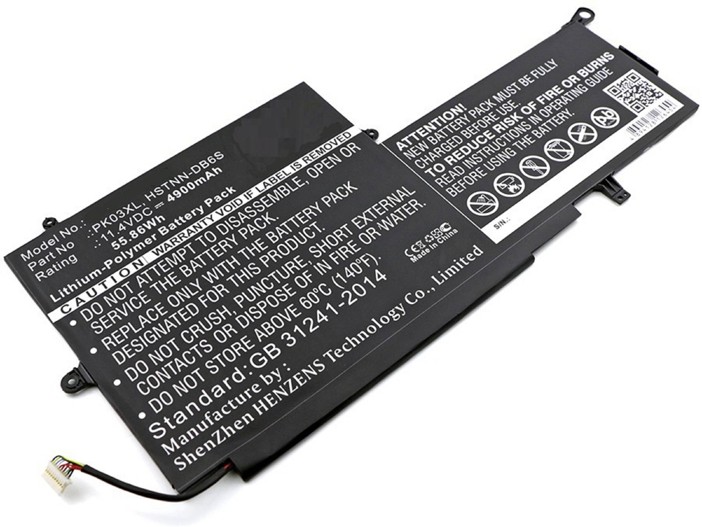Akku kompatibel mit HP PK03XL