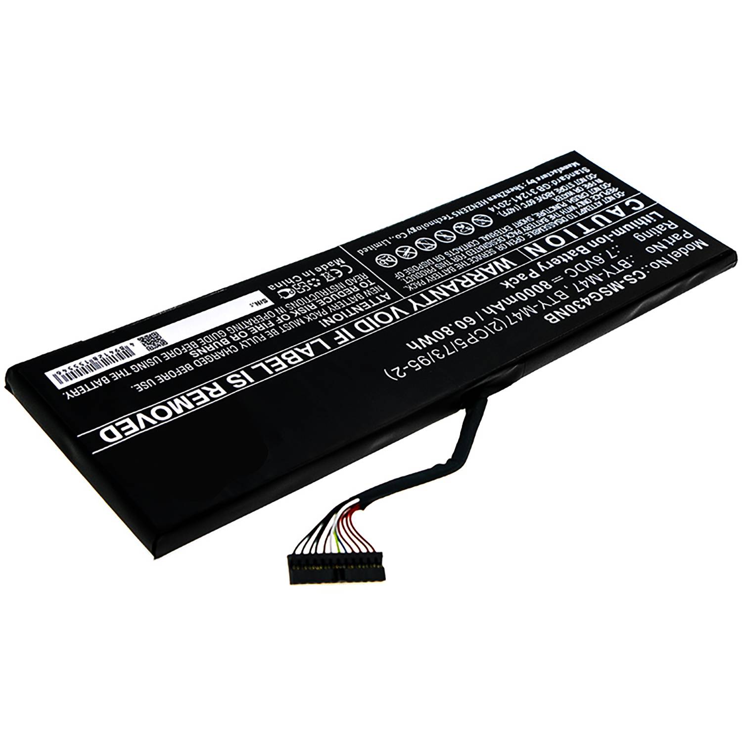 Akku kompatibel mit MSI GS43VR