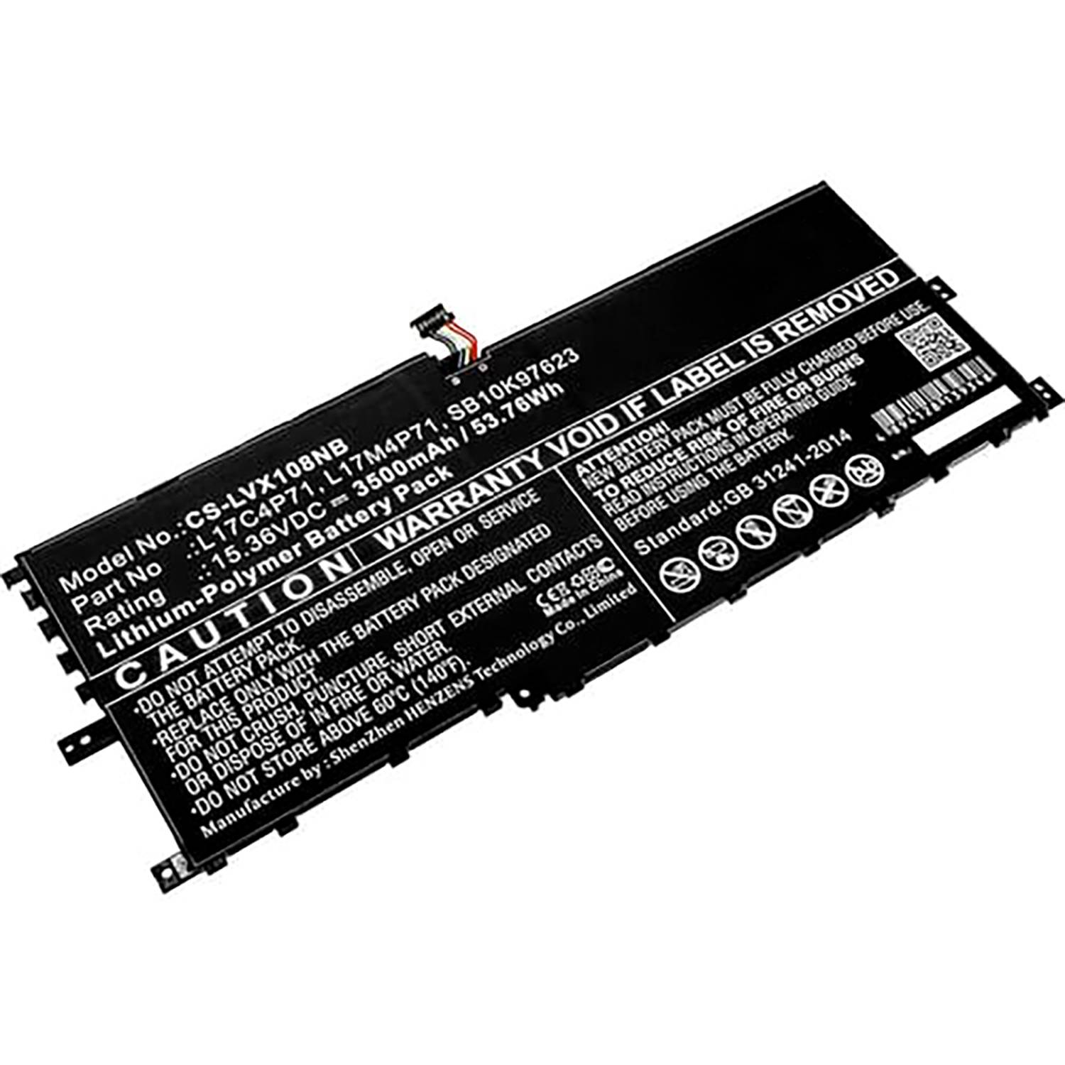 Akku kompatibel mit Lenovo L17C4PH1