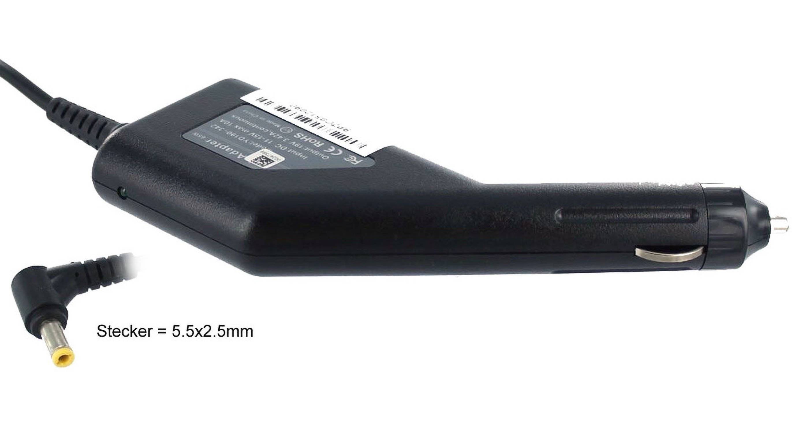 KFZ Ladekabel kompatibel mit Toshiba Satellite C660D-1HC