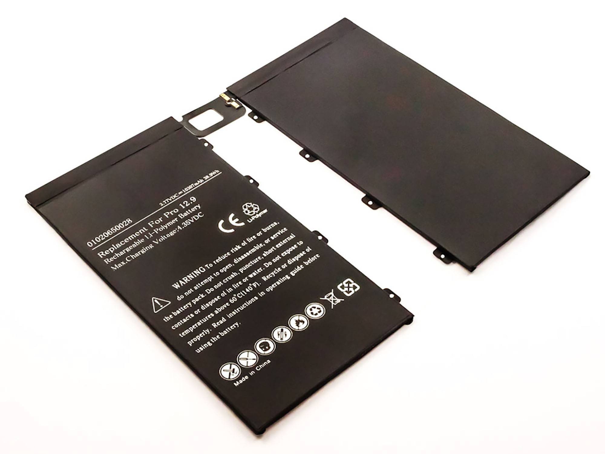 Akku kompatibel mit Apple iPad Pro A1577