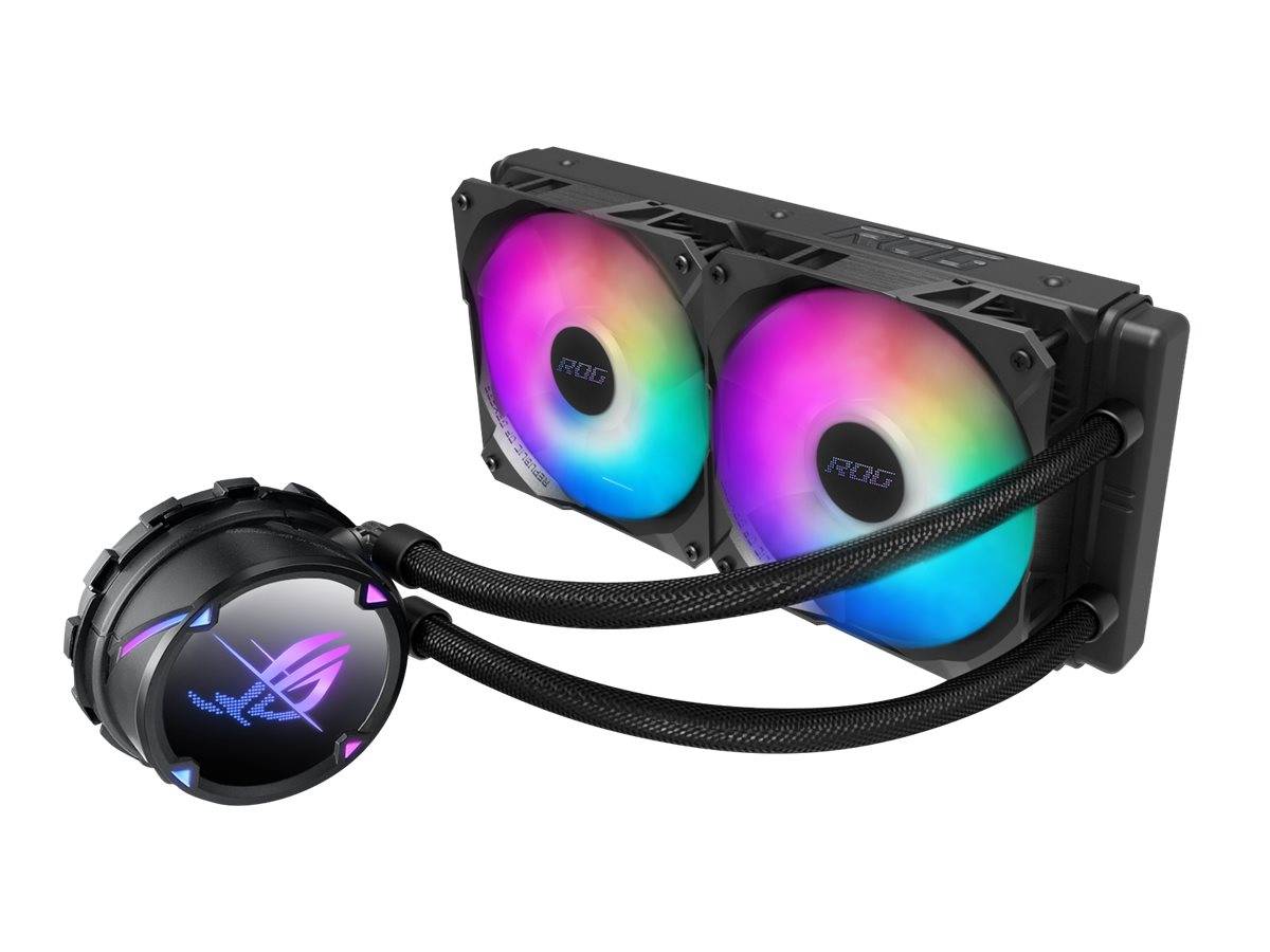 ASUS ROG STRIX LC II 240 ARGB - Prozessor-Flüssigkeitskühlsystem - Kühlergröße: 240 mm - (für: AM4, TR4, LGA1200, LGA170