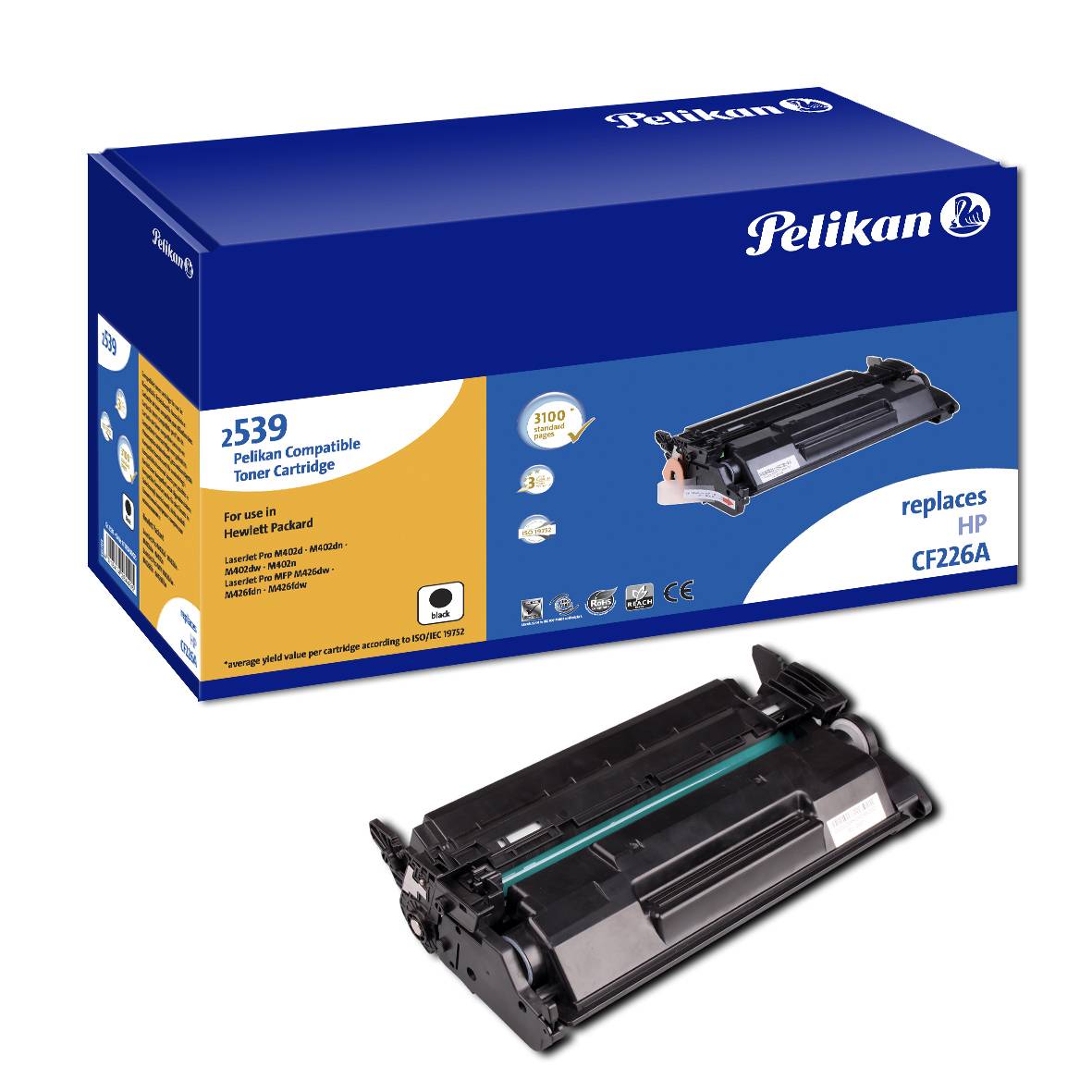 Pelikan 1031430025, 3100 Seiten, Schwarz, 1 Stück(e)