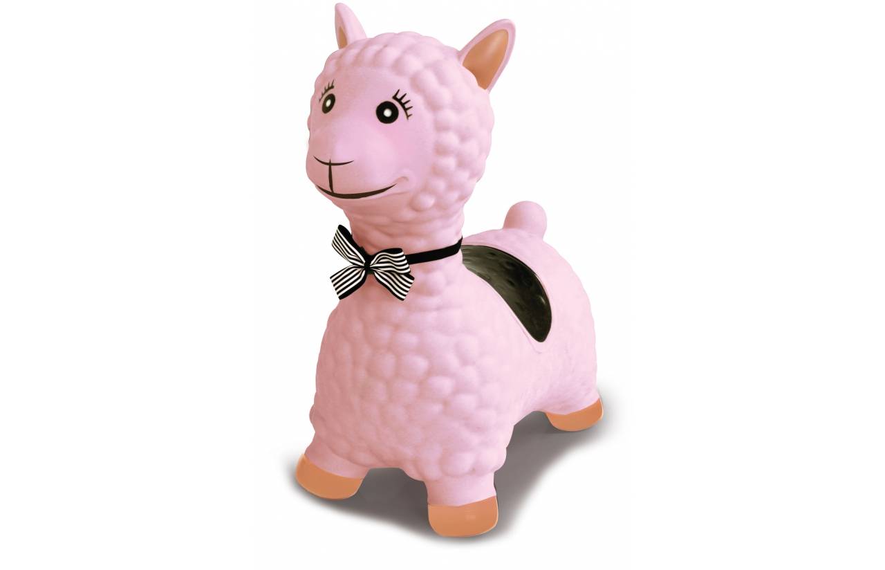 Jamara Hüpftier Lama rosa mit Pumpe, Tiere, 1 Jahr(e), Pink