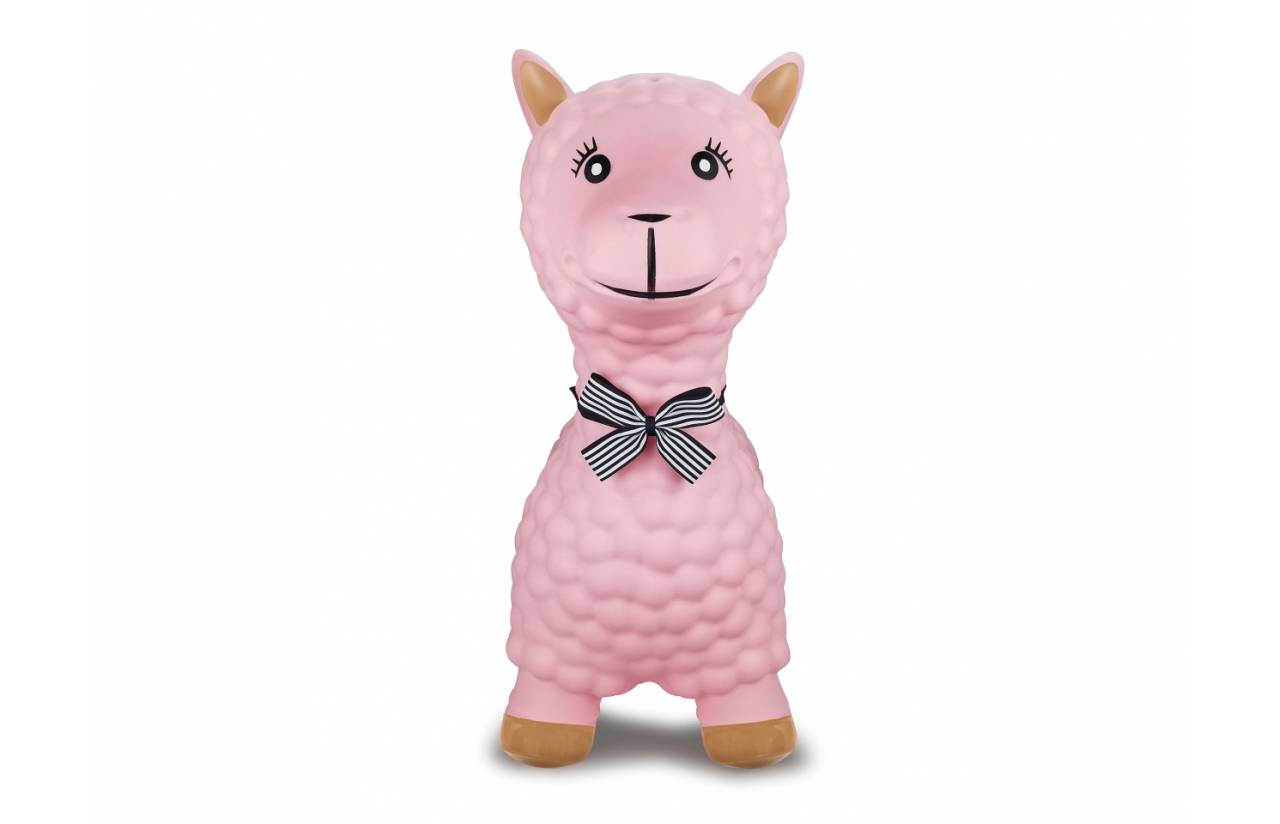 Jamara Hüpftier Lama rosa mit Pumpe, Tiere, 1 Jahr(e), Pink