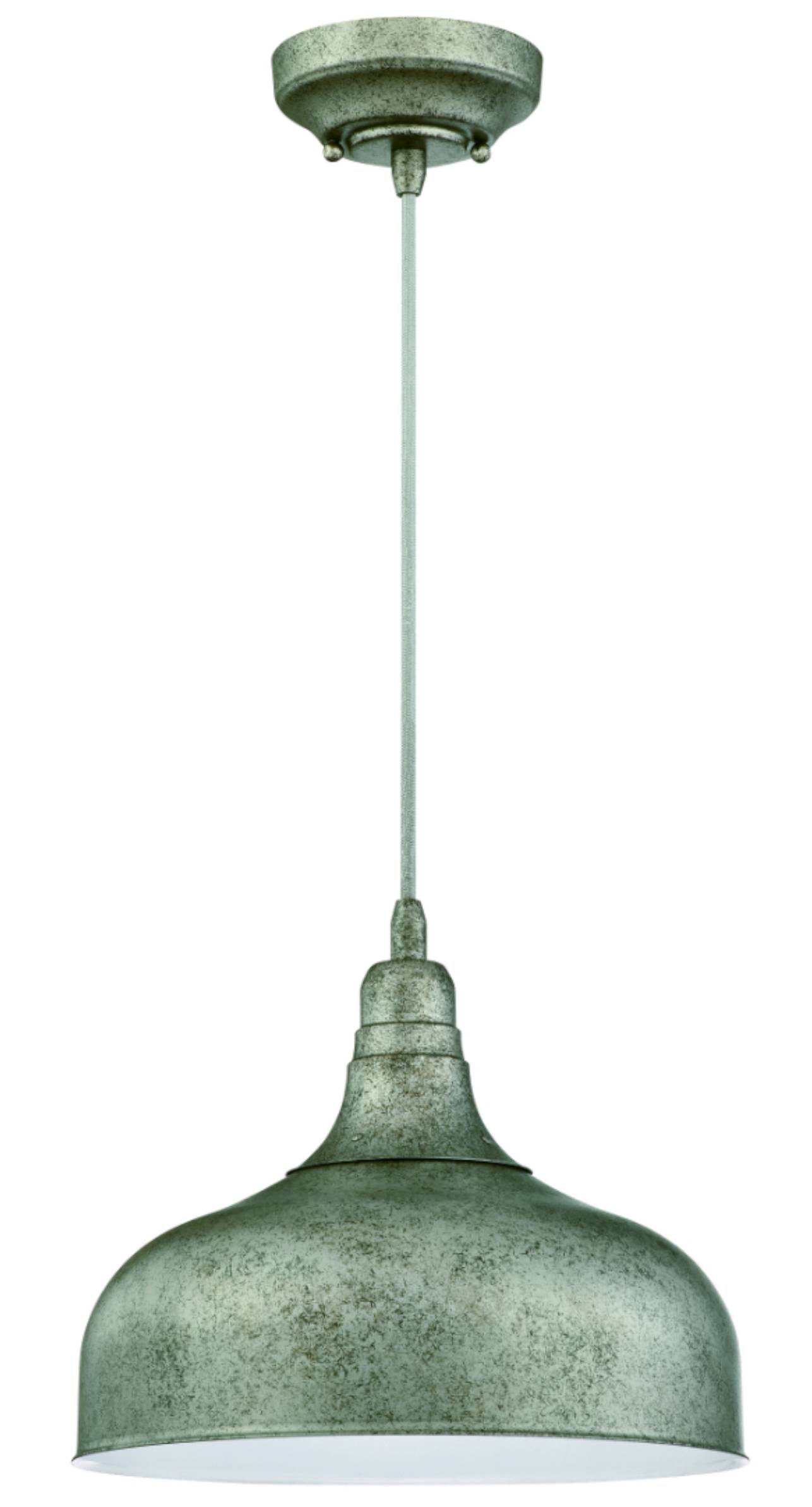 Pendelleuchte Morton Stahl antik
