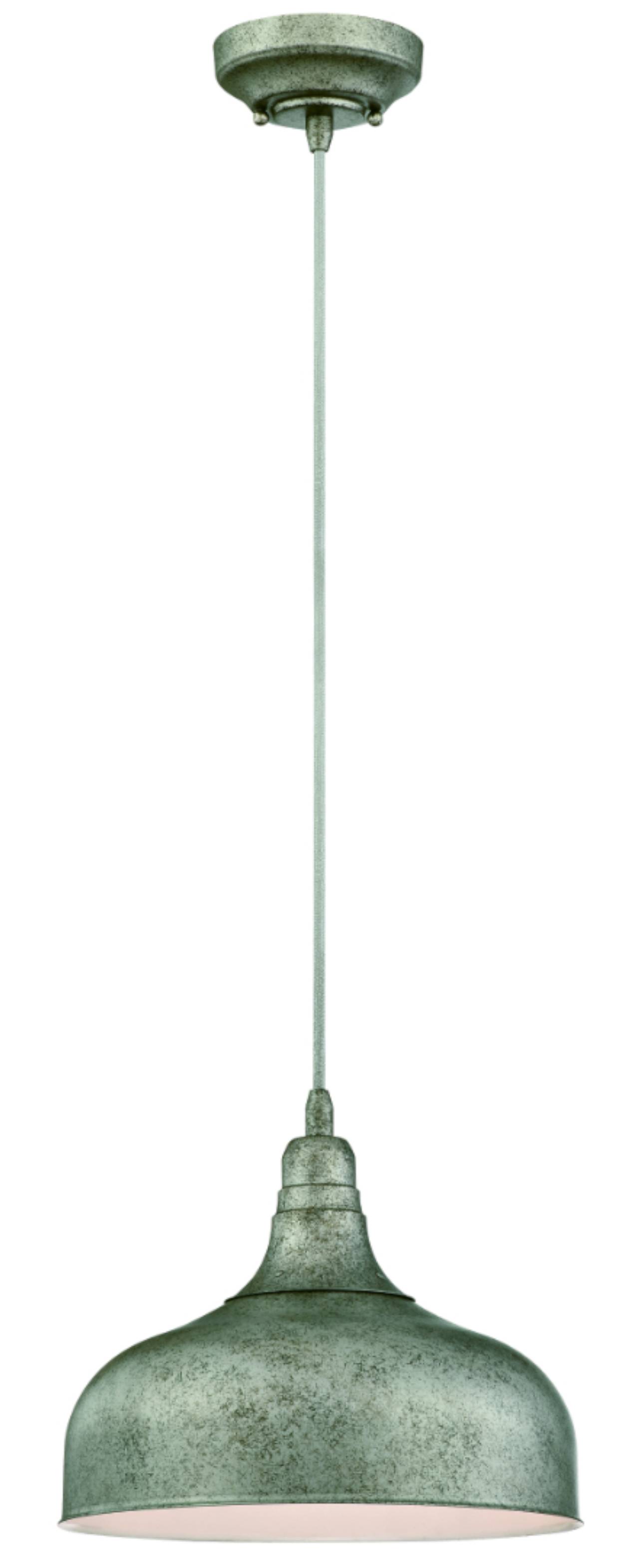 Pendelleuchte Morton Stahl antik