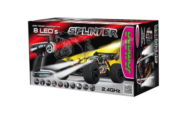 Jamara Splinter EP, Auto, Lithium Polymer (LiPo), 3700 mAh