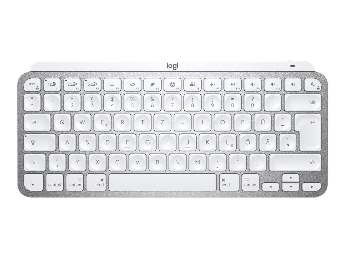 MX Keys Mini For Mac Minimalist Wireless Illuminated Keyboard - PALE GREY - INTL - EMEA (US)