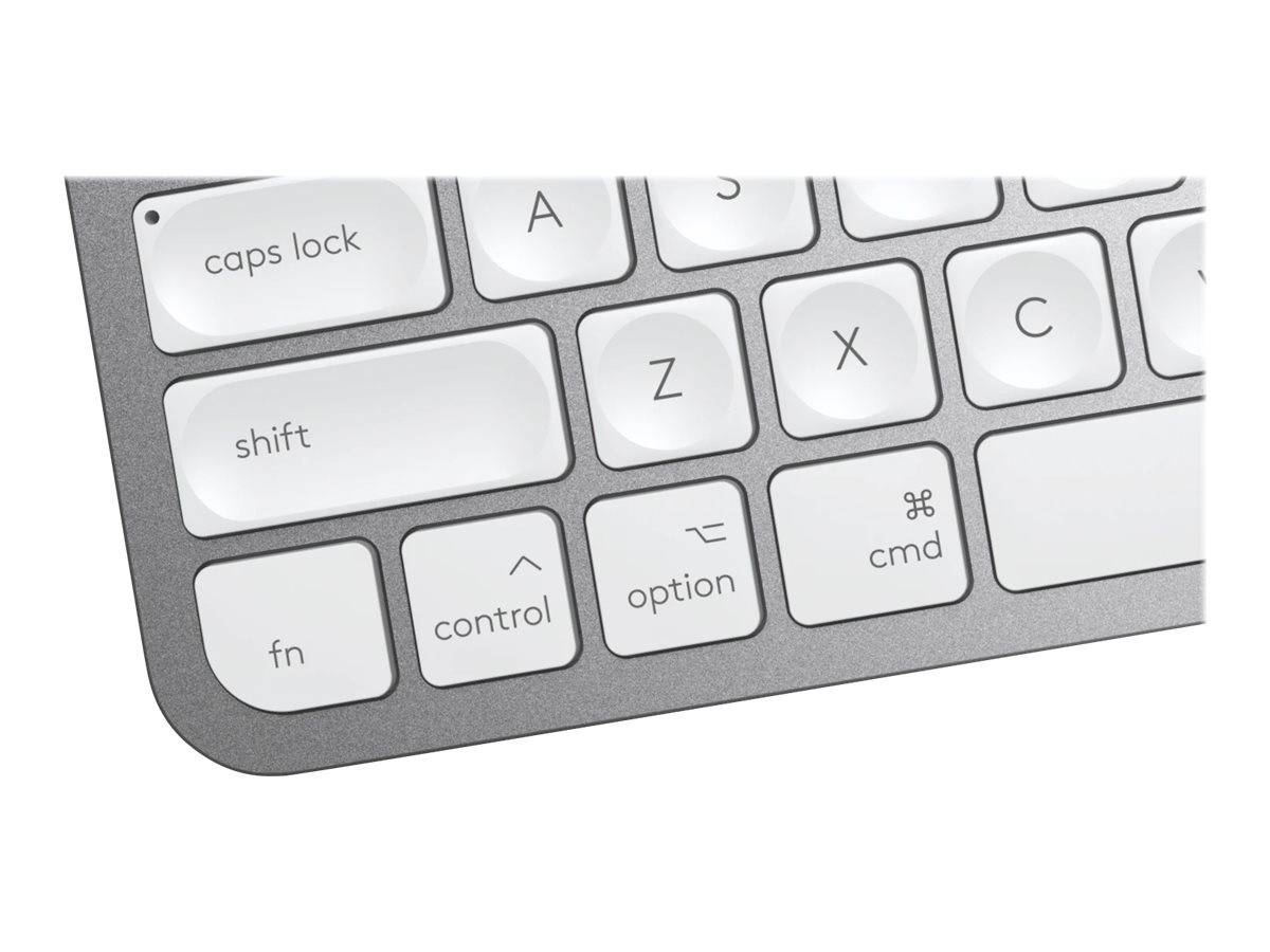 MX Keys Mini For Mac Minimalist Wireless Illuminated Keyboard - PALE GREY - INTL - EMEA (US)