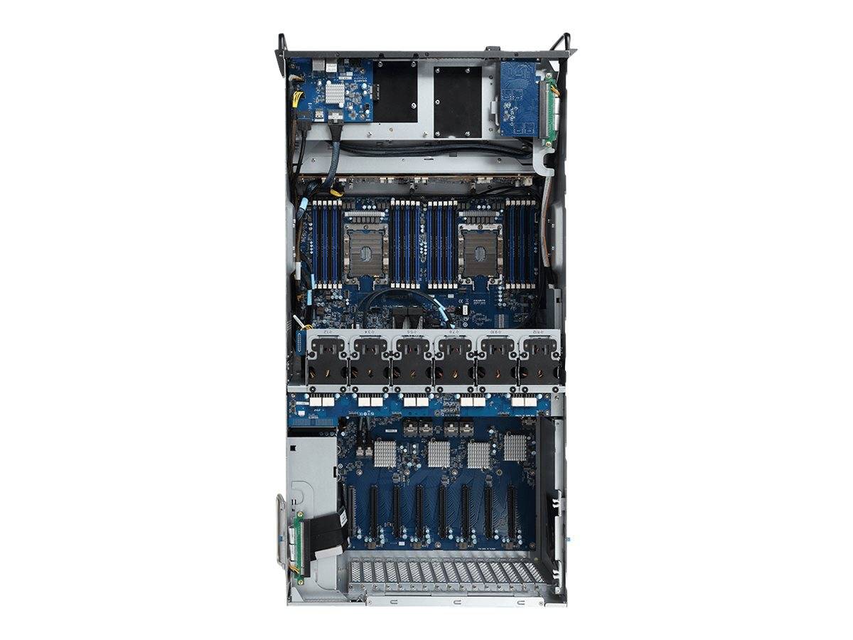 Gigabyte G481-H80 (rev. 100) - Server - Rack-Montage - 4U - zweiweg - keine CPU - RAM 0 GB - SATA/PCI Express - Hot-Swap 6.4 cm (2.5")