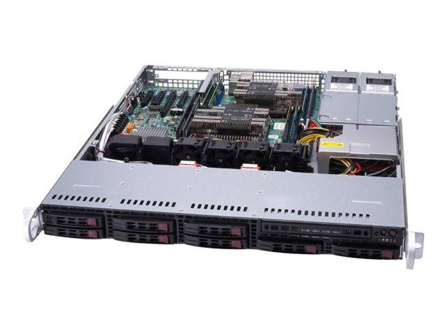 Supermicro SuperServer 1029P-MTR - Server - Rack-Montage - 1U - zweiweg - keine CPU - RAM 0 GB - SATA - Hot-Swap 6.4 cm (2.5")