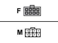 Supermicro CBL-0062L - Spannungsversorgungs-Verlängerungskabel - Power 8 PIN +12V (W)