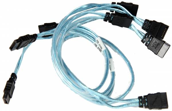 Supermicro CBL-0190L - SATA-Kabelsatz - SATA (W) - zu SATA (W)
