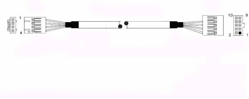 Supermicro CBL-0341L - USB-Kabel - 70 cm