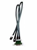 Supermicro CBL-0352L - SAS-Kabel intern zu extern - 36 PIN 4iMini MultiLane bis 4x Shielded Mini MultiLane SAS (SFF-8088)