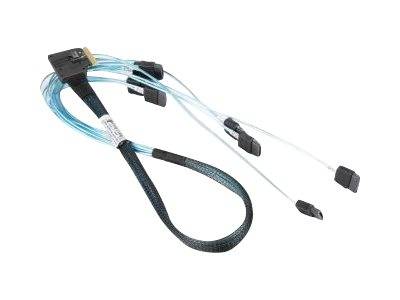 Supermicro - Internes SAS-Kabel - 1x8 Slim SAS (SFF-8654)