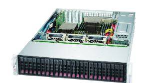 Supermicro Gehäuse SuperChassis 2U CSE-216BAC4-R1K23LPB Black
