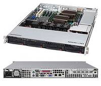 Supermicro SC815 TQ-563CB - Rack-Montage - 1U - E-ATX - SATA/SAS - Hot-Swap 560